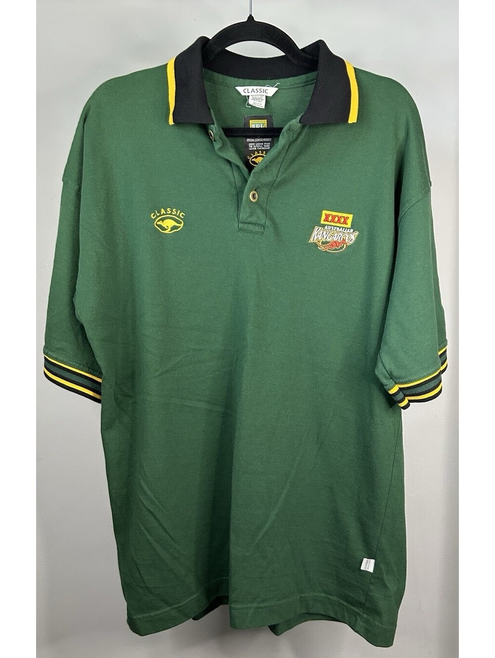 Classic Australian Rugby League Polo Shirt Men’s Size XL